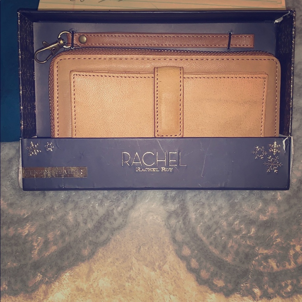 Brown RACHEL Rachel leather wallet